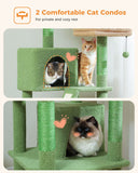 Cat Tree Palace - Cat Scratching Posts USA Cat Scratching Post Specialists | Cat Scratcher Trees & Poles 70.9" Multilevel Cat Scratching Tree with Condo's