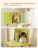 Cat Tree Palace - Cat Scratching Posts USA Cat Scratching Post Specialists | Cat Scratcher Trees & Poles 70.9" Multilevel Cat Scratching Tree with Condo's