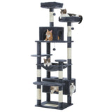 Cat Tree Palace - Cat Scratching Posts USA Cat Scratching Post Specialists | Cat Scratcher Trees & Poles 72.4" Multi Level Cat Scratching Tree with Condos