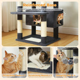 Cat Tree Palace - Cat Scratching Posts USA Cat Scratching Post Specialists | Cat Scratcher Trees & Poles 72.4" Multi Level Cat Scratching Tree with Condos