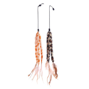 Cat Tree Palace - Cat Scratching Posts USA Cat Scratching Post Specialists | Cat Scratcher Trees & Poles Replacement Cat Teaser Toys for Cat Trees - Pack Of 8