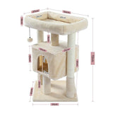 Cat Tree Palace - Cat Scratching Posts USA 28" Cat Scratching Post / Tree / Pole - Beige
