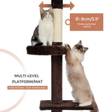 Cat Tree Palace - Cat Scratching Posts USA Cat Furniture 29.8" Adjustable Floor to Ceiling Cat Scratching Post / Tree / Pole