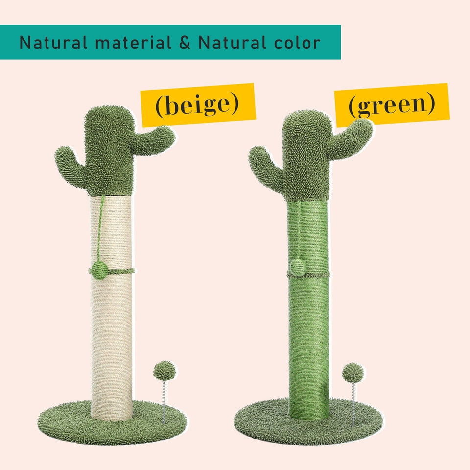 Cat Tree Palace - Cat Scratching Posts USA Cat Furniture 33.5" Cactus Cat Scratching Post / Tree / Pole