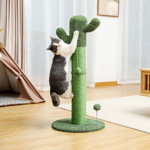 Cat Tree Palace - Cat Scratching Posts USA Cat Furniture 33.5" Cactus Cat Scratching Post / Tree / Pole