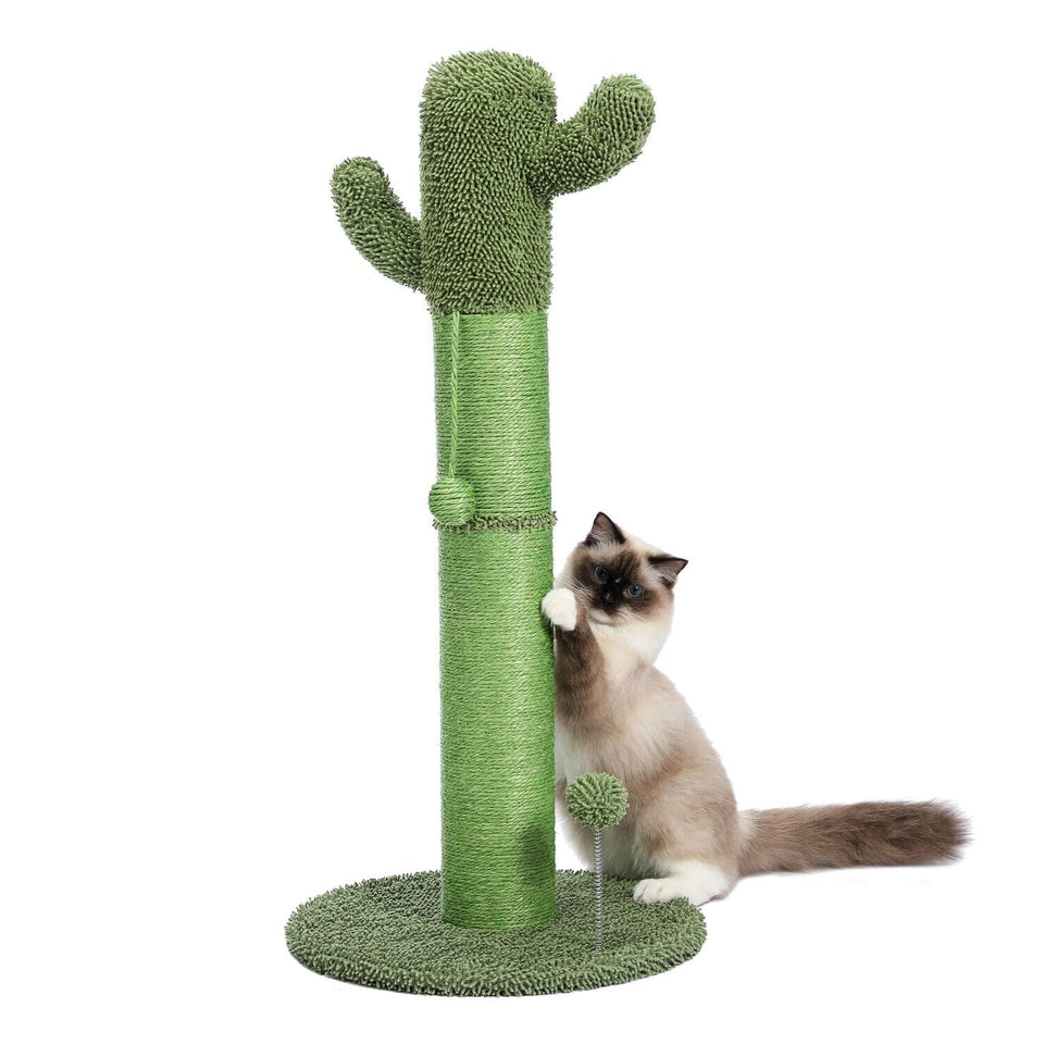 Cat Tree Palace - Cat Scratching Posts USA Cat Furniture 33.5" Cactus Cat Scratching Post / Tree / Pole