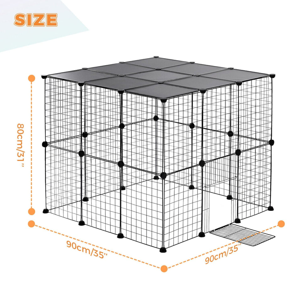 Cat Tree Palace - Cat Scratching Posts USA Cat Furniture 34 Piece Multi Configure Pet Playpen