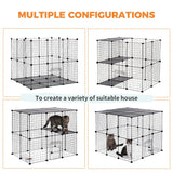 Cat Tree Palace - Cat Scratching Posts USA Cat Furniture 34 Piece Multi Configure Pet Playpen
