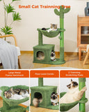 Cat Tree Palace - Cat Scratching Posts USA Cat Furniture 39.4" Cat Scratching Post / Tree / Pole - Green