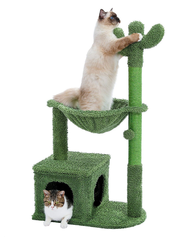 Cat Tree Palace - Cat Scratching Posts USA Cat Furniture 39.4" Cat Scratching Post / Tree / Pole - Green