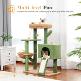 Cat Tree Palace 41" Cactus Cat Scratching Post / Tree / Pole - Green