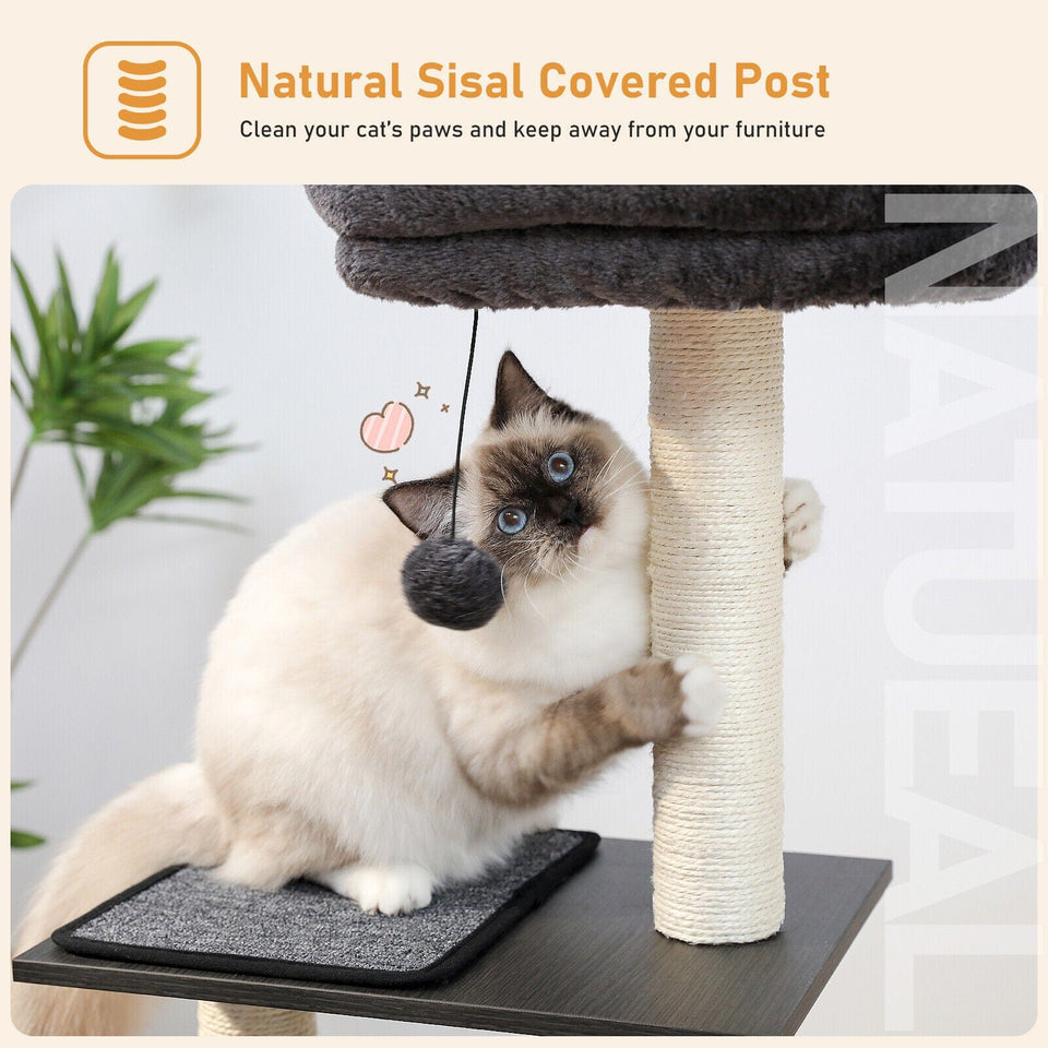 Cat Tree Palace - Cat Scratching Posts USA Cat Furniture 43.3" Cat Scratching Post / Tree / Pole