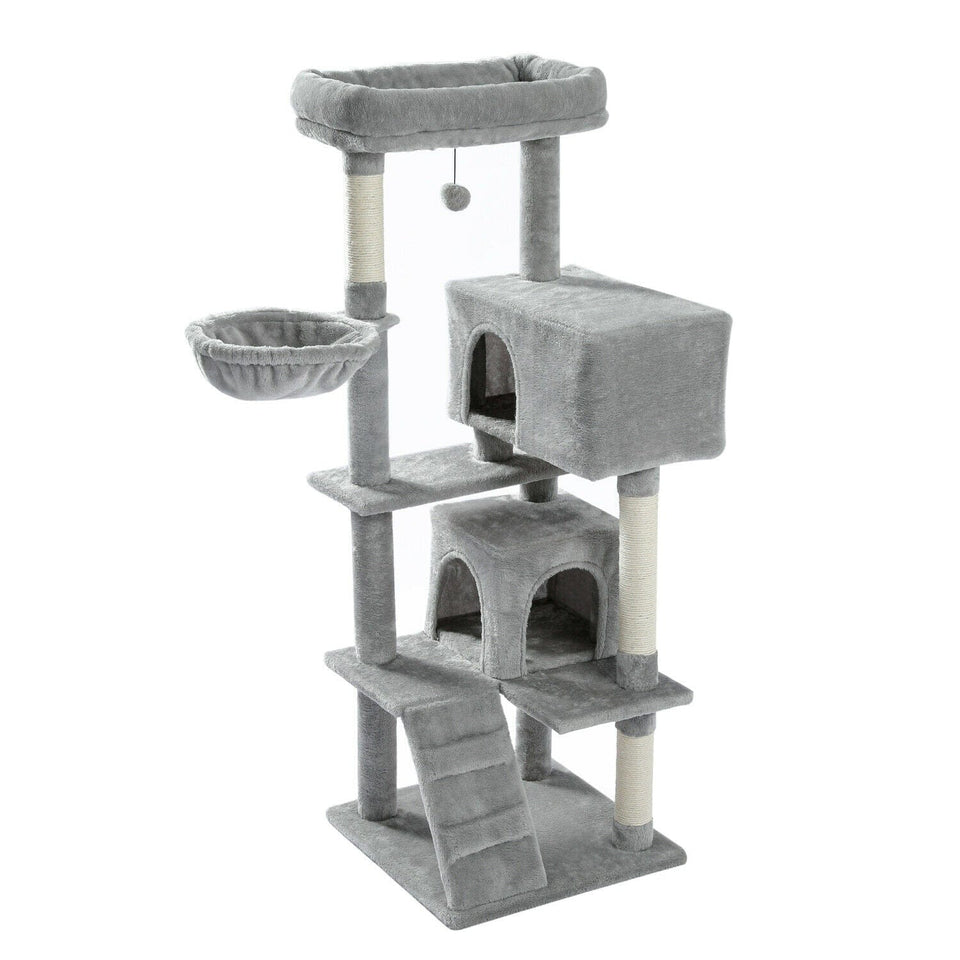 Cat Tree Palace - Cat Scratching Posts USA Cat Furniture 56" Cat Scratching Post / Tree / Pole - Grey