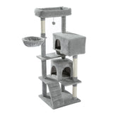 Cat Tree Palace - Cat Scratching Posts USA Cat Furniture 56" Cat Scratching Post / Tree / Pole - Grey