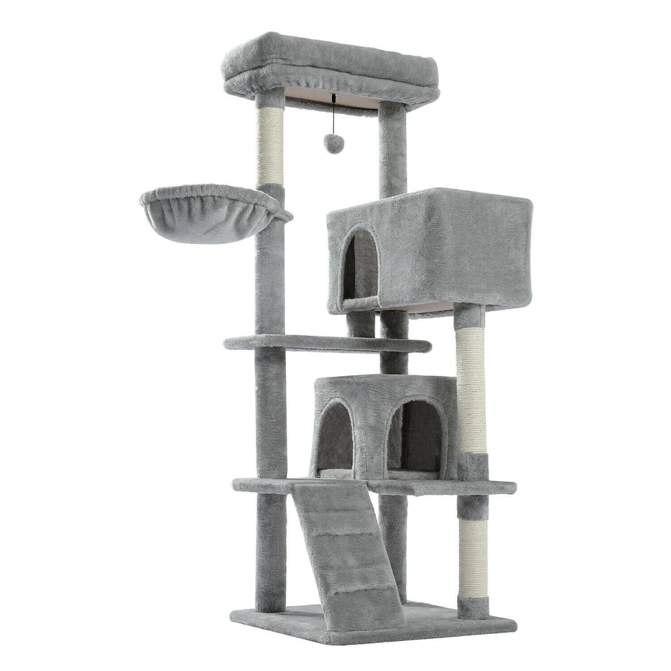 Cat Tree Palace - Cat Scratching Posts USA Cat Furniture 56" Cat Scratching Post / Tree / Pole - Grey