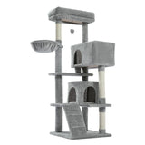 Cat Tree Palace - Cat Scratching Posts USA Cat Furniture 56" Cat Scratching Post / Tree / Pole - Grey