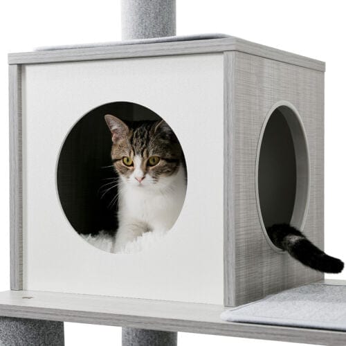 Cat Tree Palace - Cat Scratching Posts USA Cat Furniture 61" Cat Scratching Post / Tree / Pole - Grey