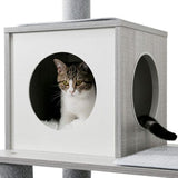 Cat Tree Palace - Cat Scratching Posts USA Cat Furniture 61" Cat Scratching Post / Tree / Pole - Grey