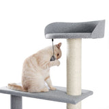 Cat Tree Palace - Cat Scratching Posts USA Cat Furniture 61" Cat Scratching Post / Tree / Pole - Grey