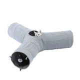 Cat Tree Palace - Cat Scratching Posts USA Cat Furniture Collapsible 3 Way Cat Tunnel