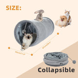 Cat Tree Palace - Cat Scratching Posts USA Cat Furniture Collapsible Cat Tunnel 2 Windows