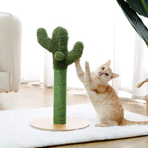 Cat Tree Palace - Cat Scratching Posts USA Cat Scratching Post Specialists | Cat Scratcher Trees & Poles 20.7" Cactus Cat Scratching Post / Tree / Pole - Green Buy 20.7" Cactus Cat Scratching Post / Tree / Pole - Green │ Cat Tree Palace