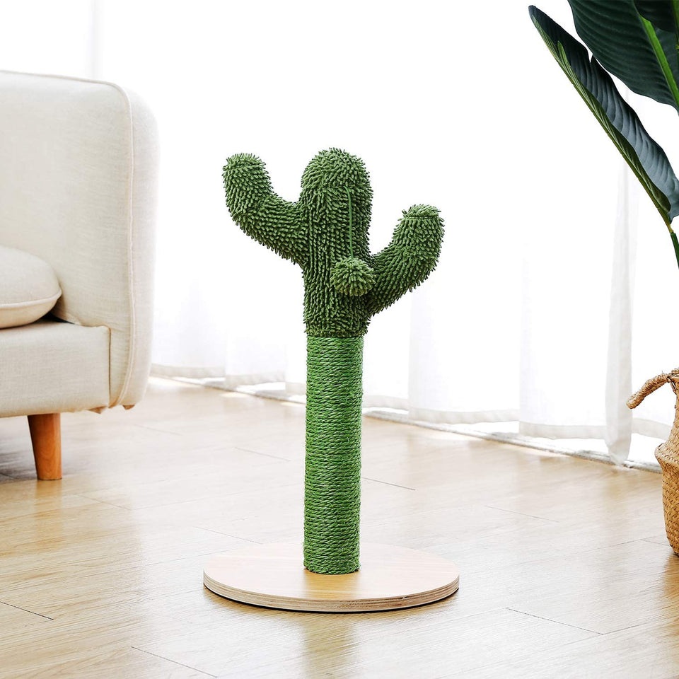 Cat Tree Palace - Cat Scratching Posts USA Cat Scratching Post Specialists | Cat Scratcher Trees & Poles 20.7" Cactus Cat Scratching Post / Tree / Pole - Green Buy 20.7" Cactus Cat Scratching Post / Tree / Pole - Green │ Cat Tree Palace