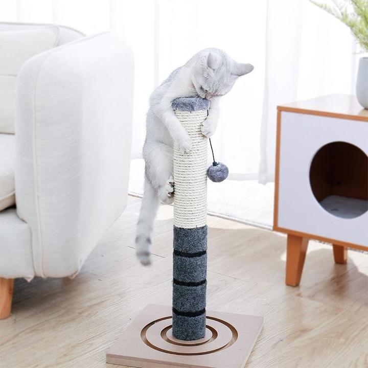 Cat Tree Palace - Cat Scratching Posts USA Cat Scratching Post Specialists | Cat Scratcher Trees & Poles 21.2" Cat Scratching Post / Tree / Pole - Navy Buy 21.2"  Cat Scratching Post / Tree / Pole - Navy │ Cat Tree Palace
