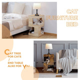 Cat Tree Palace - Cat Scratching Posts USA Cat Scratching Post Specialists | Cat Scratcher Trees & Poles 23" Cat Scratching Post / Tree / Pole Side Table
