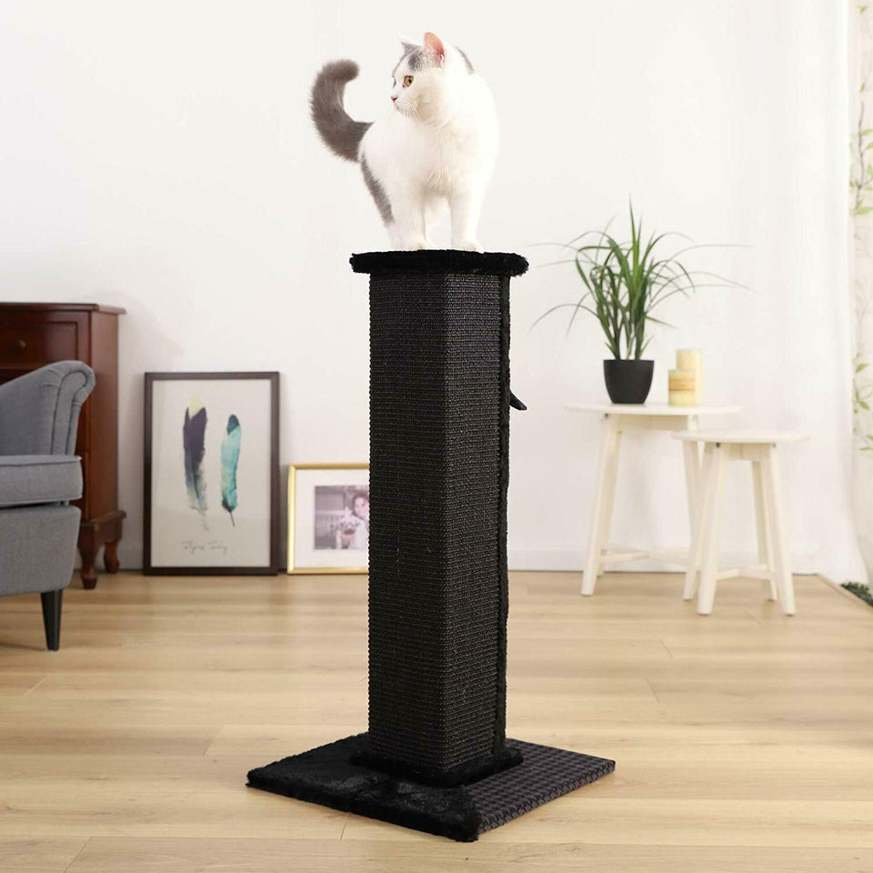 Cat Tree Palace - Cat Scratching Posts USA Cat Scratching Post Specialists | Cat Scratcher Trees & Poles 32.2" Cat Scratching Post / Tree / Pole - Grey Buy 32.2" Cat Scratching Post / Tree / Pole - Grey │ Cat Tree Palace