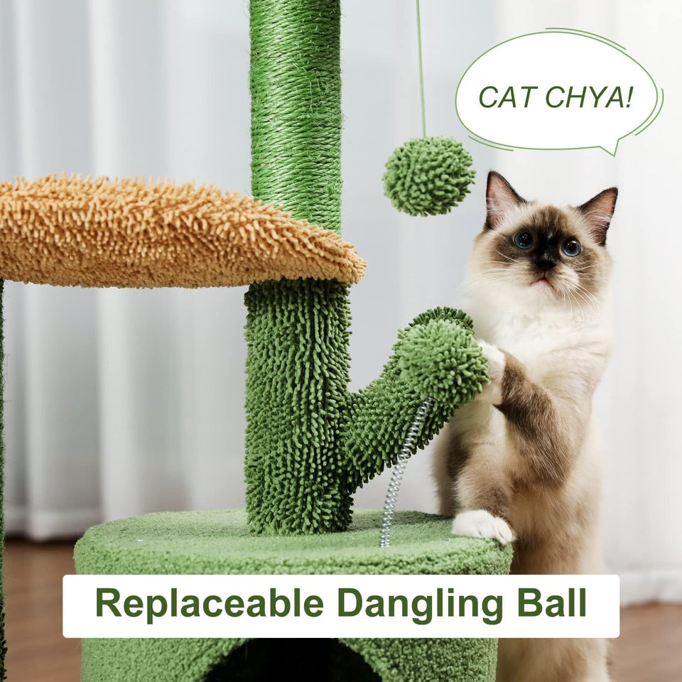 Cat Tree Palace - Cat Scratching Posts USA Cat Scratching Post Specialists | Cat Scratcher Trees & Poles 32" Cat Scratching Post / Tree / Pole - Green Buy 26" Cat Scratching Post - Brown │Cat Tree Palace