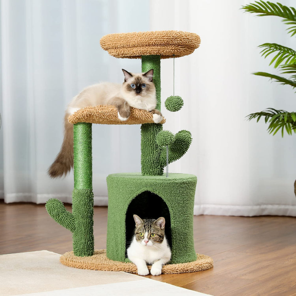 Cat Tree Palace - Cat Scratching Posts USA Cat Scratching Post Specialists | Cat Scratcher Trees & Poles 32" Cat Scratching Post / Tree / Pole - Green Buy 32" Cat Scratching Post / Tree / Pole - Green │Cat Tree Palace
