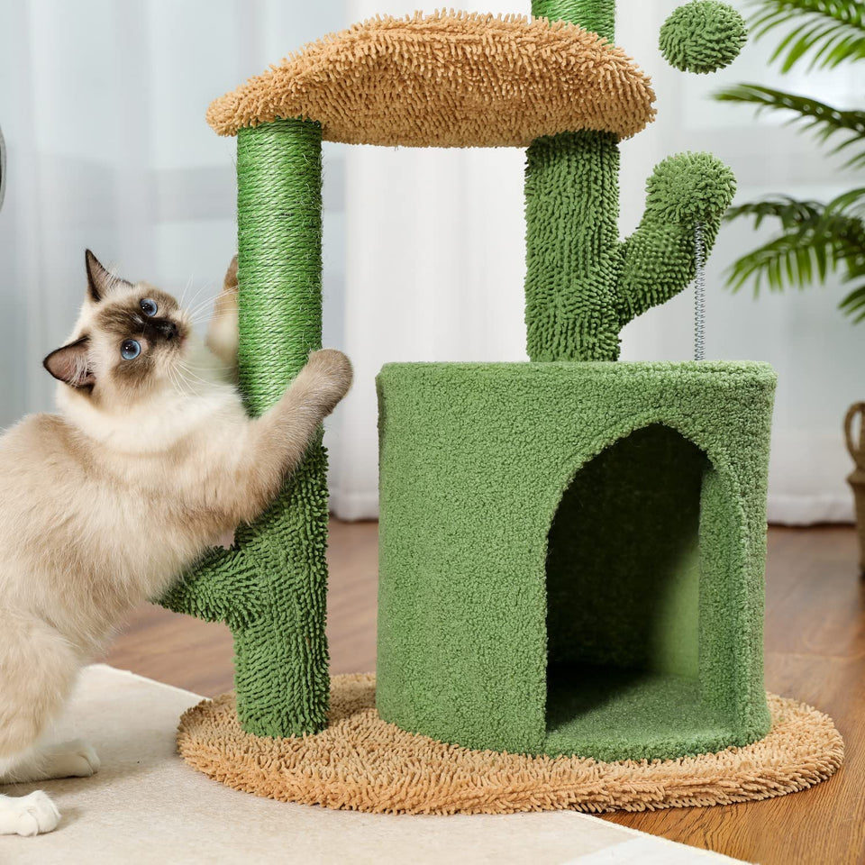Cat Tree Palace - Cat Scratching Posts USA Cat Scratching Post Specialists | Cat Scratcher Trees & Poles 32" Cat Scratching Post / Tree / Pole - Green Buy 32" Cat Scratching Post / Tree / Pole - Green │Cat Tree Palace