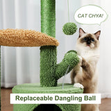 Cat Tree Palace - Cat Scratching Posts USA Cat Scratching Post Specialists | Cat Scratcher Trees & Poles 32" Cat Scratching Post / Tree / Pole - Green Buy 26" Cat Scratching Post - Brown │Cat Tree Palace