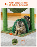 Cat Tree Palace - Cat Scratching Posts USA Cat Scratching Post Specialists | Cat Scratcher Trees & Poles 35.4" Cactus Cat Scratching Post / Tree / Pole - Green﻿