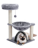 Cat Tree Palace - Cat Scratching Posts USA Cat Scratching Post Specialists | Cat Scratcher Trees & Poles 35.4" Cat Scratching Post / Tree / Pole - Grey