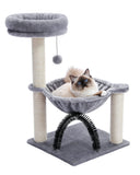 Cat Tree Palace - Cat Scratching Posts USA Cat Scratching Post Specialists | Cat Scratcher Trees & Poles 35.4" Cat Scratching Post / Tree / Pole - Grey