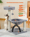 Cat Tree Palace - Cat Scratching Posts USA Cat Scratching Post Specialists | Cat Scratcher Trees & Poles 35.4" Cat Scratching Post / Tree / Pole - Grey