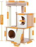 Cat Tree Palace - Cat Scratching Posts USA Cat Scratching Post Specialists | Cat Scratcher Trees & Poles 35" Cat Scratching Post / Tree / Pole - Beige & Wood Buy 35" Cat Scratch Post - Grey Coco │Cat Tree Palace