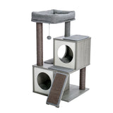 Cat Tree Palace - Cat Scratching Posts USA Cat Scratching Post Specialists | Cat Scratcher Trees & Poles 35" Cat Scratching Post / Tree / Pole - Grey Wood Buy 35" Cat Scratching Post / Tree / Pole - Grey Wood │ Cat Tree Palace