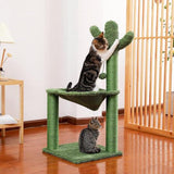 Cat Tree Palace - Cat Scratching Posts USA Cat Scratching Post Specialists | Cat Scratcher Trees & Poles 36.8" Cactus Cat Scratching Post / Tree / Pole - Green Buy 36.8" Cactus Cat Scratching Post / Tree / Pole │Cat Tree Palace
