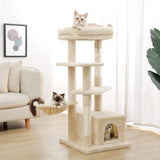 Cat Tree Palace - Cat Scratching Posts USA Cat Scratching Post Specialists | Cat Scratcher Trees & Poles 42.5" Cat Scratching Post / Tree / Pole - Beige Buy 42.5" Cat Scratching Post / Tree / Pole - Beige │ Cat Tree Palace