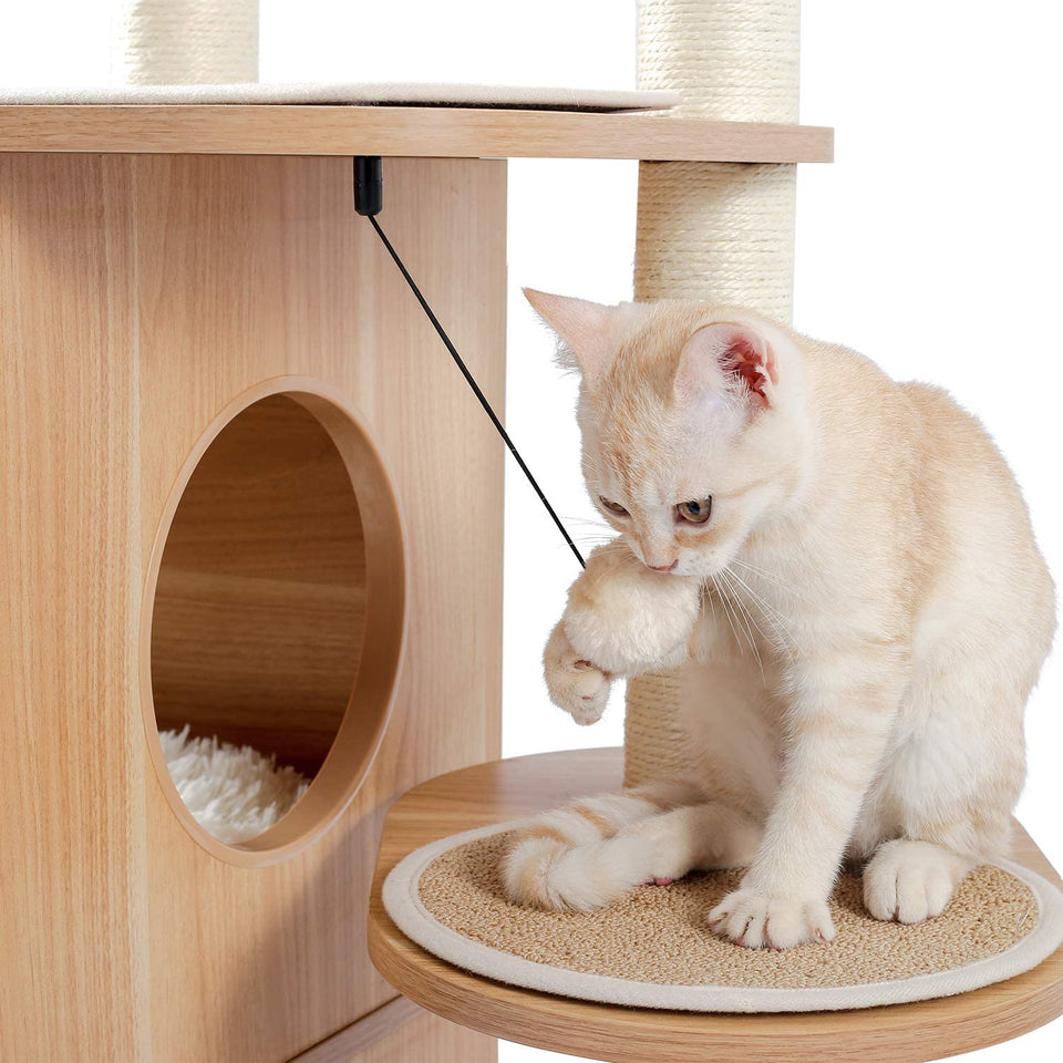 Cat Tree Palace - Cat Scratching Posts USA Cat Scratching Post Specialists | Cat Scratcher Trees & Poles 47.2" Cat Scratching Post / Tree / Pole - Beige Buy 47.2" Cat Scratching Post / Tree / Pole - Beige │ Cat Tree Palace