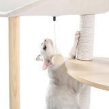 Cat Tree Palace - Cat Scratching Posts USA Cat Scratching Post Specialists | Cat Scratcher Trees & Poles 49" Cat Scratching Post / Tree / Pole - White Buy 49" Cat Scratching Post / Tree / Pole - White │ Cat Tree Palace
