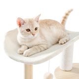 Cat Tree Palace - Cat Scratching Posts USA Cat Scratching Post Specialists | Cat Scratcher Trees & Poles 49" Cat Scratching Post / Tree / Pole - White Buy 49" Cat Scratching Post / Tree / Pole - White │ Cat Tree Palace