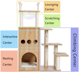 Cat Tree Palace - Cat Scratching Posts USA Cat Scratching Post Specialists | Cat Scratcher Trees & Poles 51.2" Deluxe Cat Scratching Post / Tree / Pole - Wood Buy 51.2" Deluxe Cat Scratching Post / Tree / Pole - Wood │Cat Tree Palace