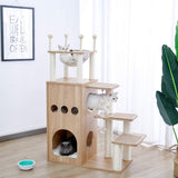 Cat Tree Palace - Cat Scratching Posts USA Cat Scratching Post Specialists | Cat Scratcher Trees & Poles 51.2" Deluxe Cat Scratching Post / Tree / Pole - Wood Buy 51.2" Deluxe Cat Scratching Post / Tree / Pole - Wood │Cat Tree Palace