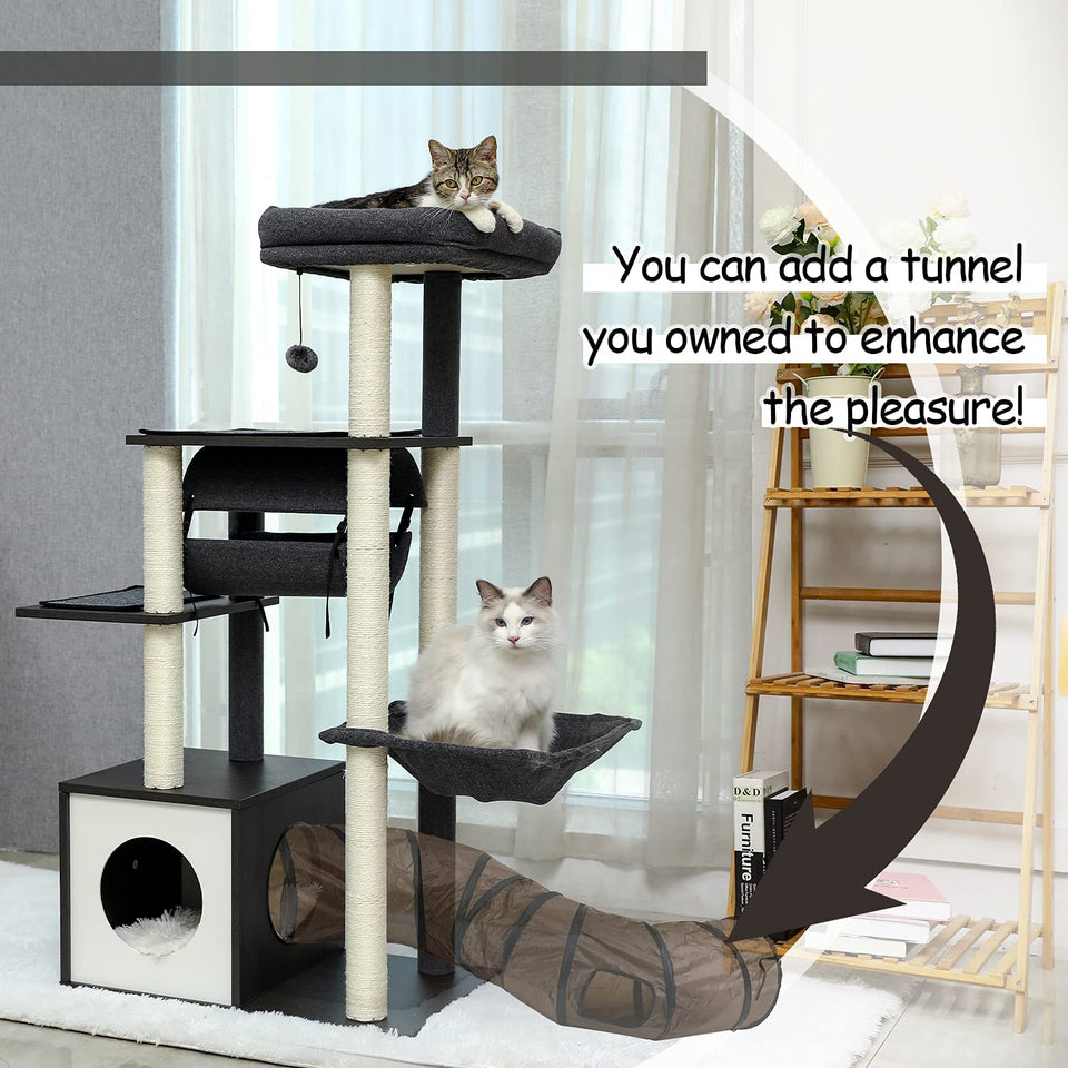 Cat Tree Palace - Cat Scratching Posts USA Cat Scratching Post Specialists | Cat Scratcher Trees & Poles 51.4" Cat Scratching Post / Tree / Pole - Black Buy 51.4" Cat Scratching Post / Tree / Pole - Black │ Cat Tree Palace
