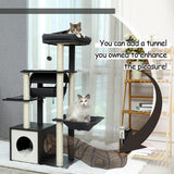 Cat Tree Palace - Cat Scratching Posts USA Cat Scratching Post Specialists | Cat Scratcher Trees & Poles 51.4" Cat Scratching Post / Tree / Pole - Black Buy 51.4" Cat Scratching Post / Tree / Pole - Black │ Cat Tree Palace