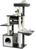 Cat Tree Palace - Cat Scratching Posts USA Cat Scratching Post Specialists | Cat Scratcher Trees & Poles 51.4" Cat Scratching Post / Tree / Pole - Black Buy 51.4" Cat Scratching Post / Tree / Pole - Black │ Cat Tree Palace